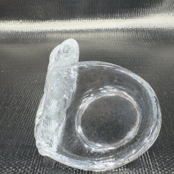 Swedish Glass Candle Holder Votive Tea Light Clear Christmas Tree Light Holder - Picture 11 of 11